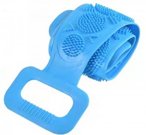 Silikonový peeling na záda do sprchy pro muže a ženy