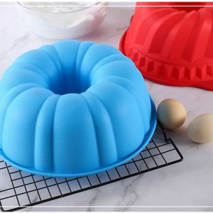 Moldes de cozimento de silicone para muffin e forma de cupcake