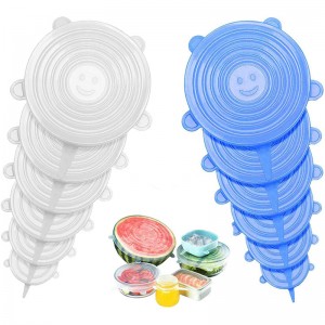 Silicone Lid Food Adaptable Elastic Cover