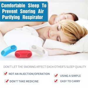 Snoring Device Portable Smart Air Purifier Apparatus Anti-snoring Device