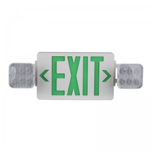 UL Emergency LED Exit Lighting Combo