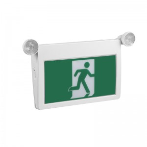 Fixed Competitive Price 3w Led Emergency Bulkhead - Emergency Exit Sign Combo – SASELUX
