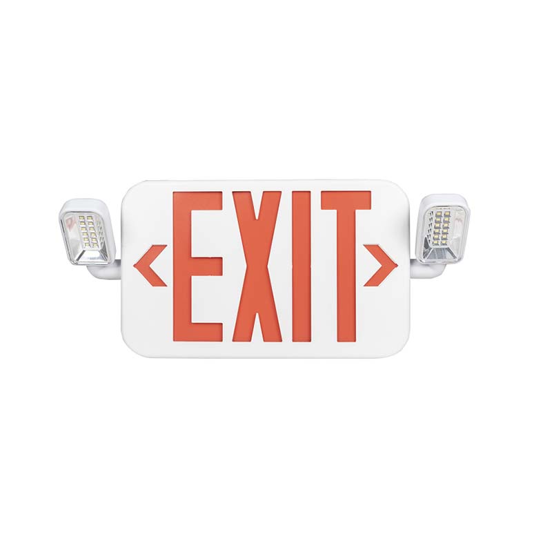 Two Adjustable Heads Emergency Exit Combo Featured Image