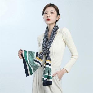 Classic Double Thick Silk Twill Scarf