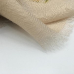 100% Australasian Wool 80s Gradient Sfumato Eye Fringe Rectangle Scarf Muffler Shawl