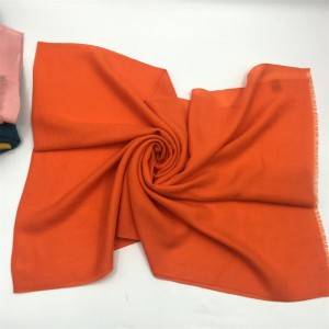 China New Product Colorful Wool Scarf - 100% Australasian Wool 80s Gradient Sfumato Eye Fringe Rectangle Scarf Muffler Shawl – JIECHEN