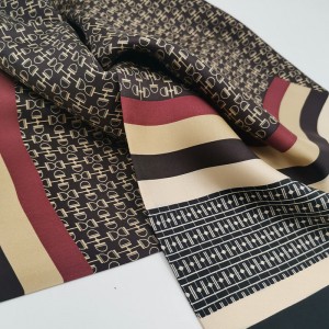 Autumn And Winter Mulberry Silk Men’s Double-Layer Commercial Long Towel Scarf