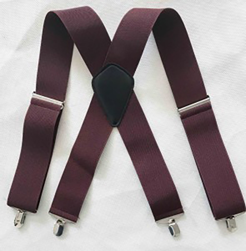 Solid Color Men’S Suspender