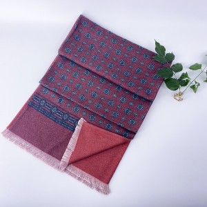 Double Layer Brushed Printing Scarfs
