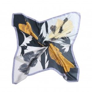 Personlized Products China Personalized Artwork 100% Silk Scarf