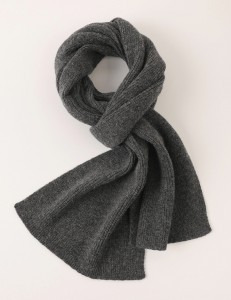 100% pure wol effen 12 gauge gebreide sjaal private custom designer sjaal dames winter warme wollen sjaal