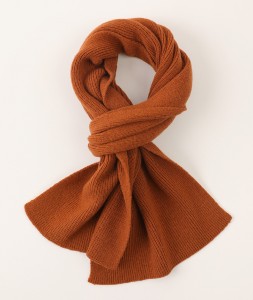 100% خالص اون سادہ 12 گیج بنا ہوا اسکارف پرائیویٹ کسٹم ڈیزائنر سکارف خواتین کے موسم سرما میں گرم اونی اسکارف
