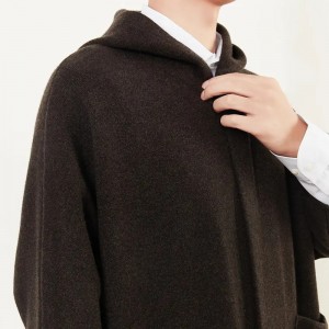 اندرونی منگولیا خالص کیشمی مردوں کے سویٹر کوٹ لباس اپنی مرضی کے مطابق بنا ہوا مردوں کے کیشمی کارڈیگن سویٹر