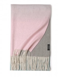 2021 farba zimného gradientu kašmírový dámsky šál vlastný dizajn luxusný elegantný módny kašmírový šál šál pre ženy