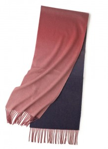 scaldacollo invernale sciarpe in cashmere sfumato colore scialle ricamo personalizzato logo sciarpa in cashmere organico per donna