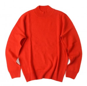 2021 Fashion 100% Volon'ny Merino Pure Knit Winter Man Turtleneck Lehilahy Jumpers Pullover Sweater