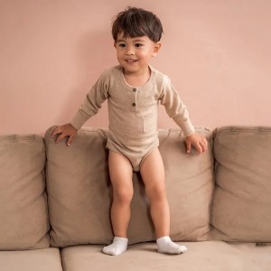 2021 hàng mới về 100% cashmere nguyên chất quần áo trẻ em dệt kim màu trơn