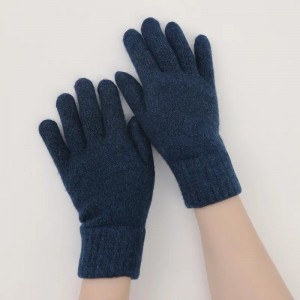 luksuzni modni muški dodaci zima 90% vuna 10% kašmir punih rukavica obične pletene muške rukavice