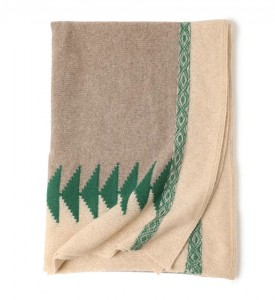 Cachecol de caxemira de design de árvore de natal de inverno personalizado cachecol de luxo feminino elegante cachecol de malha liso xale