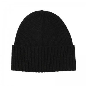 50% yak wool 50% wool winter hats custom logo សាមញ្ញ​ពណ៌​ស្ត្រី​ប្រណិត​ម៉ូដ​គួរ​ឱ្យ​ស្រលាញ់​ការ​ប៉ាក់​ពាក់​មួក beanie កក់ក្តៅ