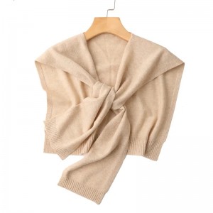 የመኸር እና የክረምት እድሜ ቅነሳ 100% ንፁህ cashmere shawl ወይዛዝርት ሁሉም ተዛማጅ ቋጠሮ ሻውል ሹራብ