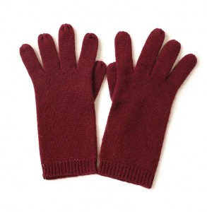 Модни аксесоари за 2022 г. 100% вълнени зимни ръкавици по поръчка Дамски топли кашмирени ръкавици с пръсти