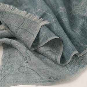 pure wol dames sjaal custom designer winter dames geweven jacquard kwast kasjmier pashmina sjaals sjaal