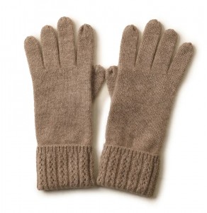 Guanti di maglia di cachemire d'inverno per donna, guanti di lusso invernali in cashmere, guanti carini per donna
