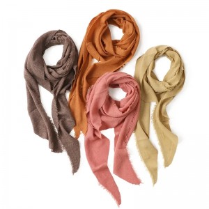 winterdriehoek 100% echte kasjmier sjaal lange dames zachte gebreide luxe elegante schattige dames effen sjaals sjaal