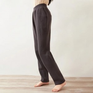 2021 однотонная женская кашемировая одежда женские зимние модные брюки брюки
