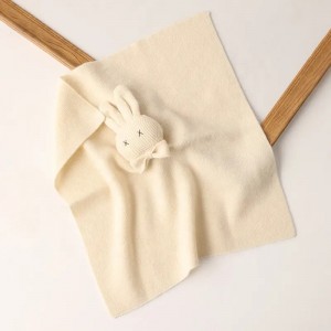 2021 нов дизайн 100% чист кашмир супер меки бебешки плетени одеяла