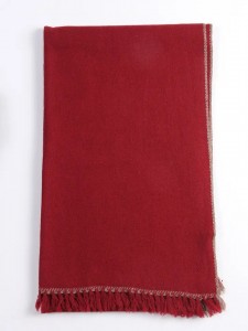 Ręcznie skręcone niestandardowe logo projekt męski wełniany szalik zimowy ocieplacz na szyję luksusowe miękkie 100% wełniane jagnięta szaliki szal dla kobiet