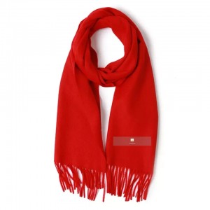 luxury men 50% wool 50% cashmere scarves shawl custom fashion luxury winter scarf para sa mga kababaihan