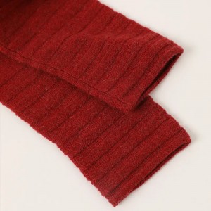 pogu dekorēšana pielāgota luksusa modes ziemas sieviešu džemperis kapuci 26Nm dzija datorā adīts kašmira pulovers