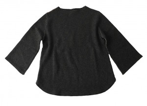 Fabricant mongol interior a l'engròs 100% jersei de caixmir pur abric de moda de punt de color lli jersei superior de dona