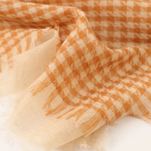 inner mongolia pure cashmere wahine scarf thin style custom houndstooth check cashmere scarves shawl stoles