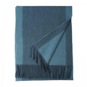 ڈیزائنر برانڈ 100% اونی لگژری اسکارف شال اپنی مرضی کے فیشن موسم سرما میں مردوں اور عورتوں کے لیے گرم نرم اسکارف