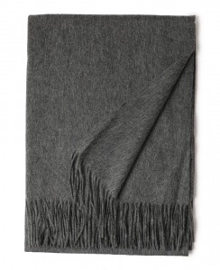 Designer luxe mode hiver dames laine écharpe étoles broderie personnalisée logo femmes couleur unie laine foulards châle pour les femmes