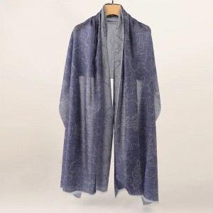 чиста волна женски шал сопствени дизајнерски зимски дами ткаени жакард помпон кашмир пашмина шалови