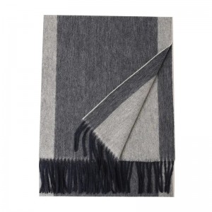 designer merk 100% wol luxe sjaals sjaal aangepaste mode winter warme zachte sjaal voor mannen en vrouwen