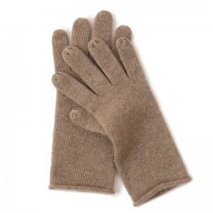 2021 bagong factory direct sale classic na niniting na cashmere elastic cuff winter warm gloves