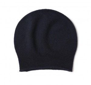 100% czysty kaszmir kobiety zimowe ny czapki typu beanie luksusowa moda śliczne gładkie dzianiny wełniane bennie czapki z niestandardowym haftowanym logo