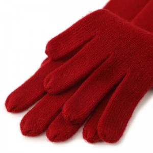 2021 nieuwe fabrieks directe verkoop klassieke gebreide kasjmier elastische manchet winter warme handschoenen