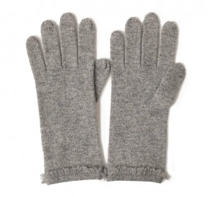 Zimná móda Dámske teplé pletené kašmírové dlhé rukavice vlastný dizajn luxusné pletené hladké rukavice, jedna veľkosť pre ženy