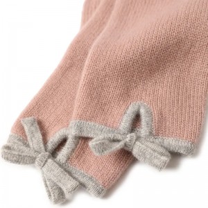 レディースフルフィンガーカスタムかわいいファッション熱カシミヤ手袋暖かい冬のファッション高級手編み手袋女性のための