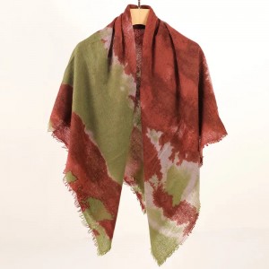 wahine tā cashmere square scarves shawl custom luxury fashion ladies pashmina scarf stoles poncho