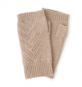 guanti è guanti di cachemire caldi invernali di moda cuncepimentu cavu Guanti in maglia senza dita da donna personalizzati