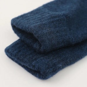luksuzni modni muški dodaci zimski 90% vuna 10% kašmir rukavice s punim prstima obične pletene muške rukavice