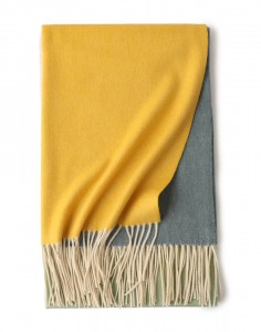 2021 शीतकालीन ढाँचा रंग कश्मीरी महिला स्कार्फ कस्टम डिजाइन लक्जरी सुरुचिपूर्ण फैशन कश्मीरी स्कार्फ महिलाहरूको लागि शल