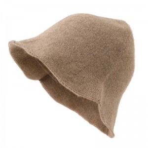 Есен зима 100% кашмир дамска модна топла плетена рибарска шапка евтини нюйоркски шапки